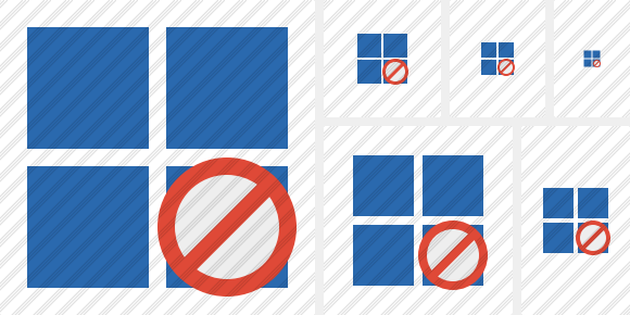 Icono Windows Block