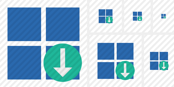 Windows Download Icon