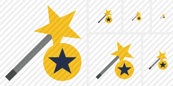 Wizard Star Icon