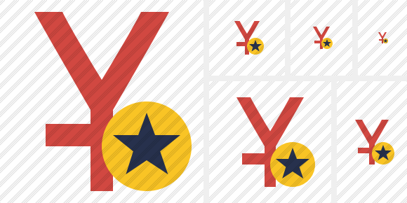 Yuan Star Icon Yuan Star Icon