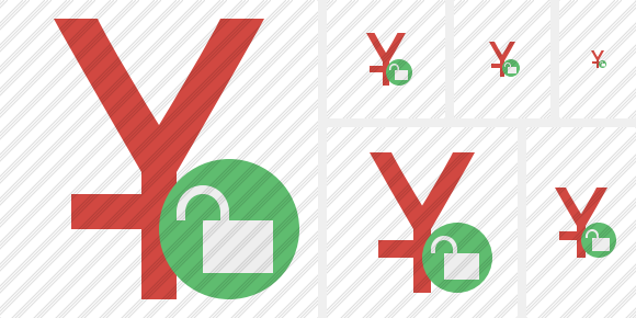 Yuan Unlock Icon Yuan Unlock Icon