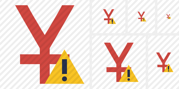 Yuan Warning Icon Yuan Warning Icon