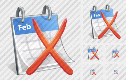 Calendar Remove Symbol Calendar Remove Symbol