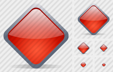 Diamond Red Symbol