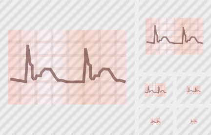 Icône Ekg Icône Ekg