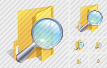 Folder Search Symbol