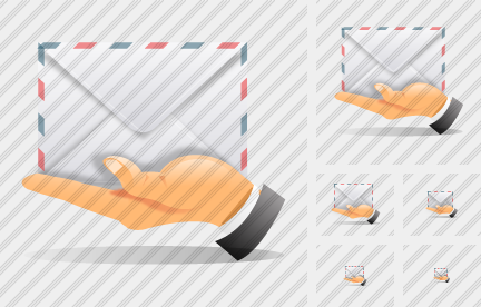 Hand Email Icon