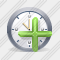 Clock Add Icon