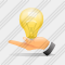Hand Lamp Icon