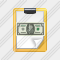 Task Dollar Icon