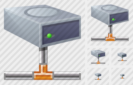 Network Drive Icon Network Drive Icon
