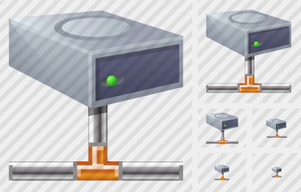 Network Drive Symbol