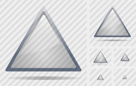 Triang Gray Icon Triang Gray Icon