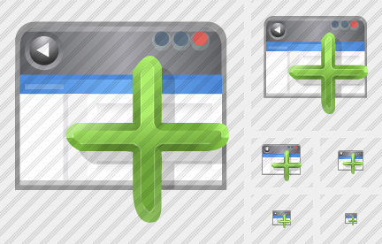 Window Add Icon Window Add Icon