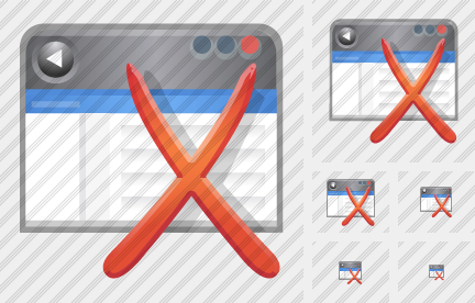 Window Remove Icon