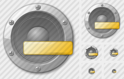 Audio Minus Icon Audio Minus Icon