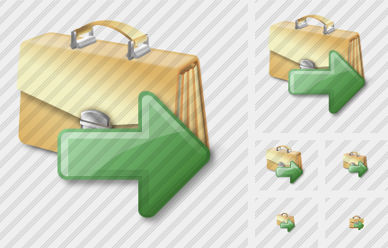 Breafcase Export Icon Breafcase Export Icon