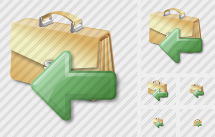 Breafcase Import Icon Breafcase Import Icon