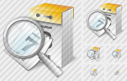 Icône Calendar Search