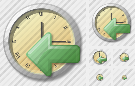 Clock Import Icon Clock Import Icon