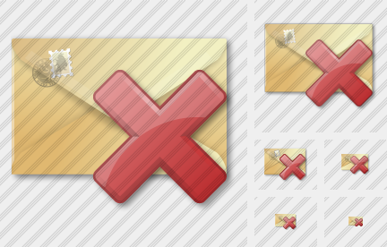 Icono Email Delete