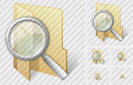Folder Search Symbol