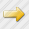 Arrow Right Yellow Icon