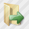 Folder Out Icon