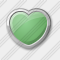 Heart Green Icon