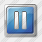 Icone Dispositivo Riproduzione Blu