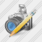 Photocamera Edit Icon