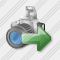 Photocamera Export Icon