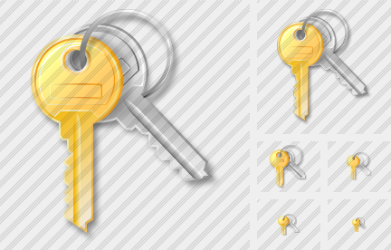 Icône Keys Icône Keys