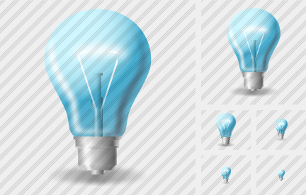 Icono Lamp Cyan