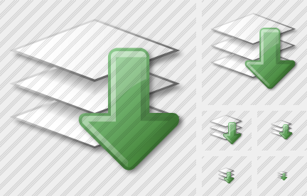 Layer Down Icon Layer Down Icon