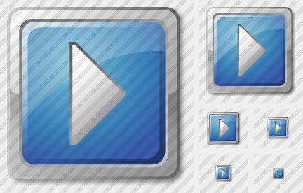 Icono Media Play Blue