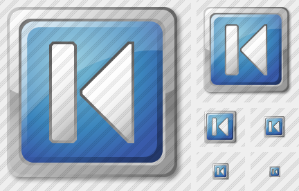 Icono Media Prev Blue