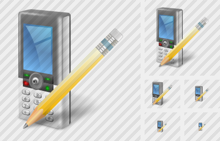 Иконка Сотовый телефон Редактировать