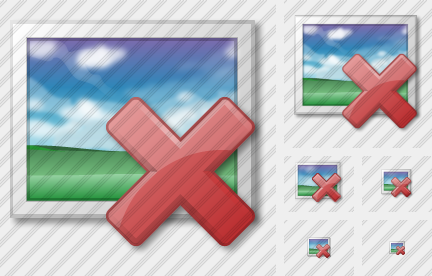 Picture Delete Symbol