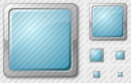 Rect Cyan Icon Rect Cyan Icon