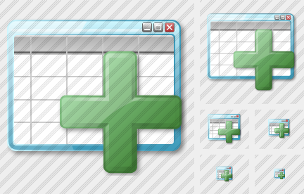 Иконка Таблица Добавить