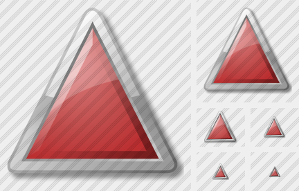 Triangle Red Symbol