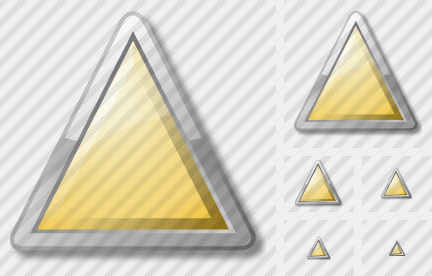 Icono Triangle Yellow