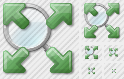 Icona Ingrandimento Estensione
