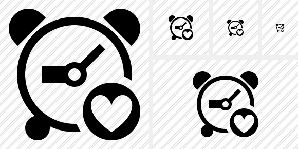 Alarm Clock Favorites Icon Alarm Clock Favorites Icon