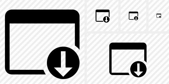 Application Download Symbol