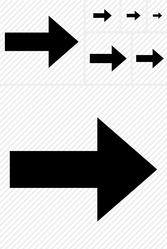 Arrow Right Yellow Symbol