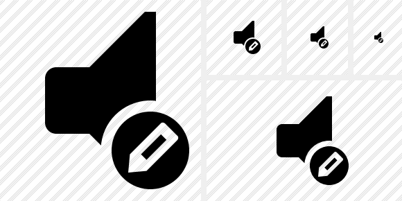 Audio Edit Icon