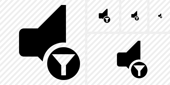 Audio Filter Icon Audio Filter Icon