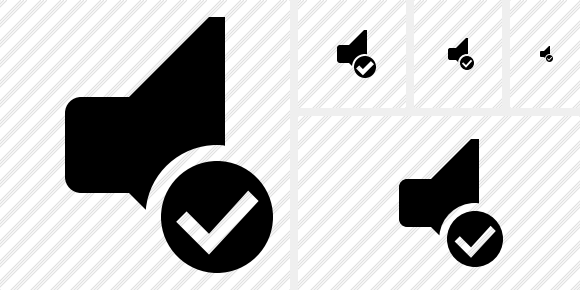 Audio Ok Icon Audio Ok Icon